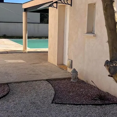 شقة Pool House Petite Camargue Beauvoisin (Gard)